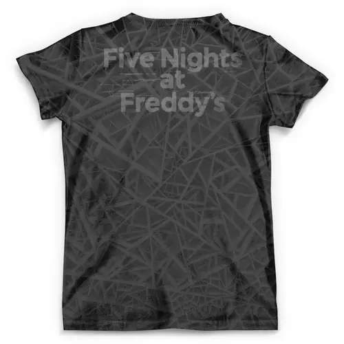 Заказать мужскую футболку в Москве. Футболка с полной запечаткой (мужская) Five Nights at Freddy's от balden - готовые дизайны и нанесение принтов.