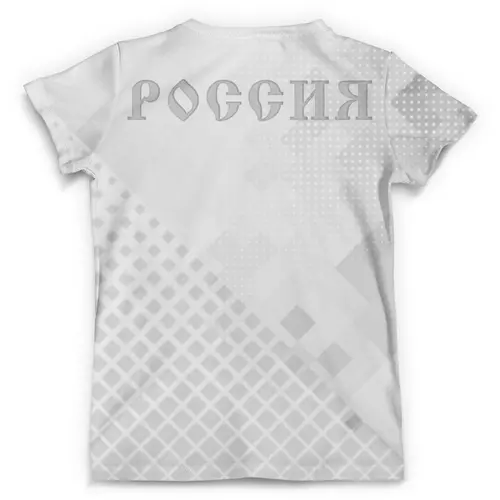 Заказать мужскую футболку в Москве. Футболка с полной запечаткой (мужская) FOOTBALL RUSSIA от balden - готовые дизайны и нанесение принтов.