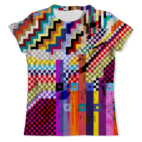 Заказать мужскую футболку в Москве. Футболка с полной запечаткой (мужская) Pixel Art от THE_NISE  - готовые дизайны и нанесение принтов.