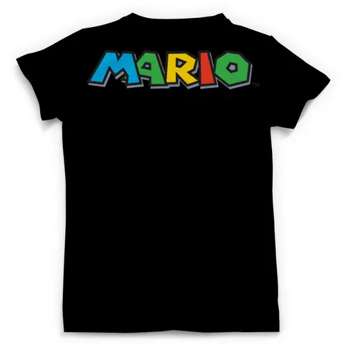 Заказать мужскую футболку в Москве. Футболка с полной запечаткой (мужская) Super Mario от balden - готовые дизайны и нанесение принтов.