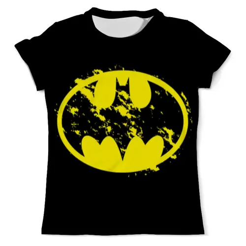Заказать мужскую футболку в Москве. Футболка с полной запечаткой (мужская) Batman от Niq=D - готовые дизайны и нанесение принтов.