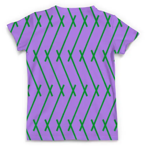 Заказать мужскую футболку в Москве. Футболка с полной запечаткой (мужская) Зеленые полосы от THE_NISE  - готовые дизайны и нанесение принтов.