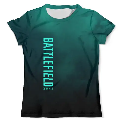 Заказать мужскую футболку в Москве. Футболка с полной запечаткой (мужская) BattleField 6 от only_batman@mail.ru - готовые дизайны и нанесение принтов.