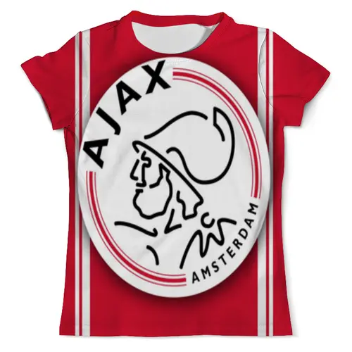 Заказать мужскую футболку в Москве. Футболка с полной запечаткой (мужская) AJAKS Amsterdam от Виктор Гришин - готовые дизайны и нанесение принтов.