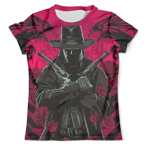 Заказать мужскую футболку в Москве. Футболка с полной запечаткой (мужская) Guns N Roses_ от balden - готовые дизайны и нанесение принтов.