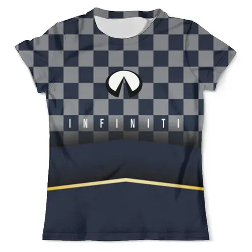 Заказать мужскую футболку в Москве. Футболка с полной запечаткой (мужская) Infiniti от THE_NISE  - готовые дизайны и нанесение принтов.