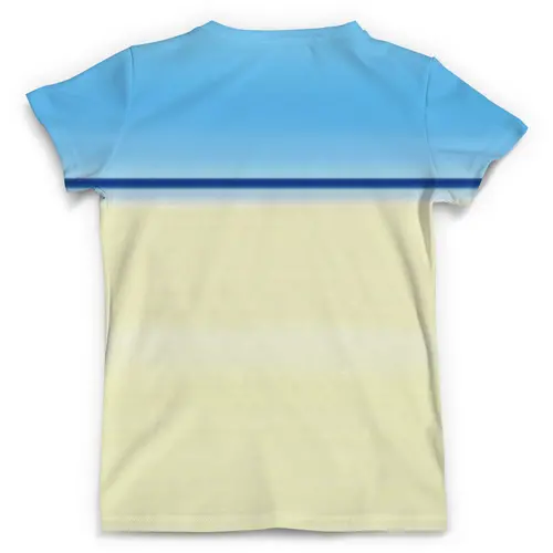Заказать мужскую футболку в Москве. Футболка с полной запечаткой (мужская) Пингвинчик на отдыхе (1) от T-shirt print  - готовые дизайны и нанесение принтов.