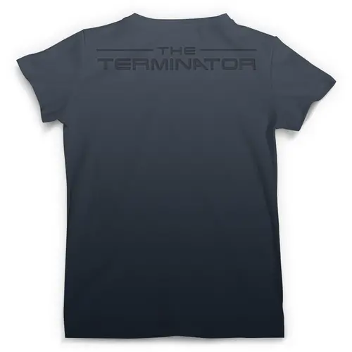 Заказать мужскую футболку в Москве. Футболка с полной запечаткой (мужская) Terminator от balden - готовые дизайны и нанесение принтов.