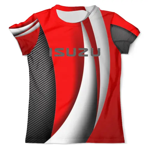 Заказать мужскую футболку в Москве. Футболка с полной запечаткой (мужская) Isuzu от THE_NISE  - готовые дизайны и нанесение принтов.