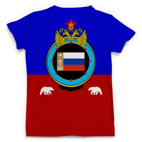 Заказать мужскую футболку в Москве. Футболка с полной запечаткой (мужская) Миру - Мир от MERLINAVE - готовые дизайны и нанесение принтов.