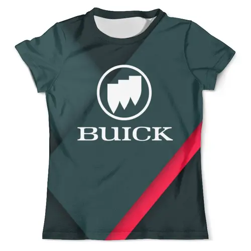 Заказать мужскую футболку в Москве. Футболка с полной запечаткой (мужская) Buick от THE_NISE  - готовые дизайны и нанесение принтов.