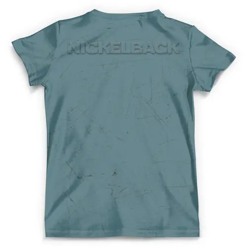 Заказать мужскую футболку в Москве. Футболка с полной запечаткой (мужская) Nickelback  от balden - готовые дизайны и нанесение принтов.