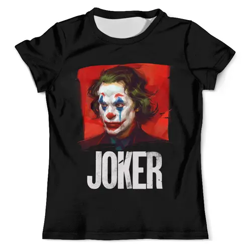 Заказать мужскую футболку в Москве. Футболка с полной запечаткой (мужская) Joker от T-shirt print  - готовые дизайны и нанесение принтов.