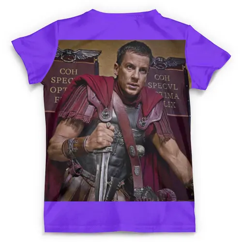 Заказать мужскую футболку в Москве. Футболка с полной запечаткой (мужская) Spartacus от Александр  - готовые дизайны и нанесение принтов.