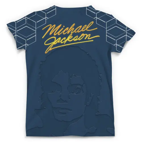 Заказать мужскую футболку в Москве. Футболка с полной запечаткой (мужская) Michael Jackson (new) от balden - готовые дизайны и нанесение принтов.