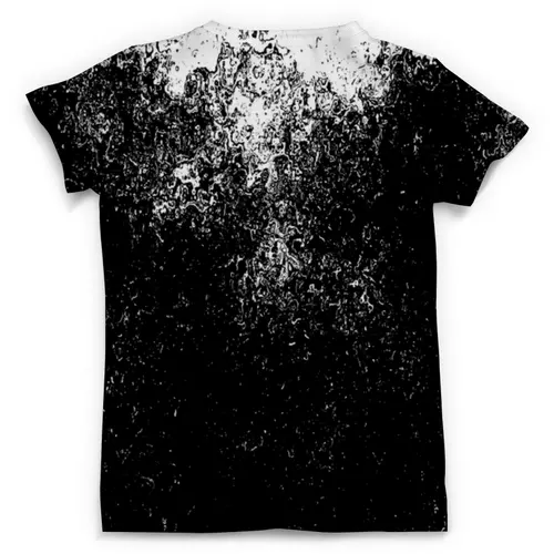 Заказать мужскую футболку в Москве. Футболка с полной запечаткой (мужская) Черно-белые краски от THE_NISE  - готовые дизайны и нанесение принтов.