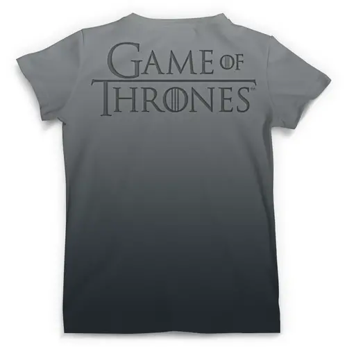 Заказать мужскую футболку в Москве. Футболка с полной запечаткой (мужская) Game Of Thrones от balden - готовые дизайны и нанесение принтов.