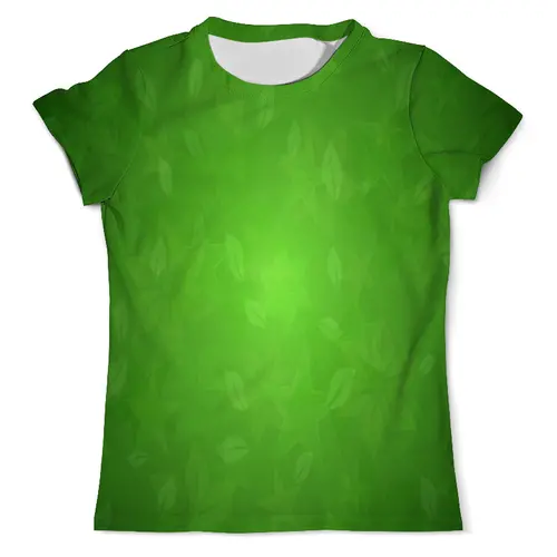 Заказать мужскую футболку в Москве. Футболка с полной запечаткой (мужская) зелень от Alex - готовые дизайны и нанесение принтов.