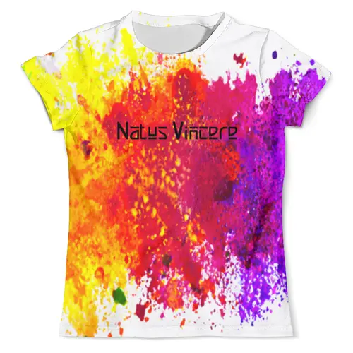 Заказать мужскую футболку в Москве. Футболка с полной запечаткой (мужская) Natus Vincere от THE_NISE  - готовые дизайны и нанесение принтов.