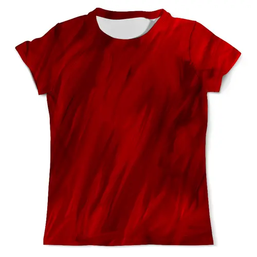 Заказать мужскую футболку в Москве. Футболка с полной запечаткой (мужская) Красные краски от THE_NISE  - готовые дизайны и нанесение принтов.