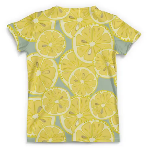Заказать мужскую футболку в Москве. Футболка с полной запечаткой (мужская) лимоны от THE_NISE  - готовые дизайны и нанесение принтов.