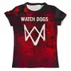 Заказать мужскую футболку в Москве. Футболка с полной запечаткой (мужская) Watch Dogs от THE_NISE  - готовые дизайны и нанесение принтов.