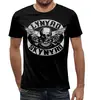 Заказать мужскую футболку в Москве. Футболка с полной запечаткой (мужская) Lynyrd Skynyrd от geekbox - готовые дизайны и нанесение принтов.