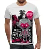 Заказать мужскую футболку в Москве. Футболка с полной запечаткой (мужская) Bad Monkey от denis01001 - готовые дизайны и нанесение принтов.