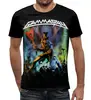 Заказать мужскую футболку в Москве. Футболка с полной запечаткой (мужская) Gamma Ray от geekbox - готовые дизайны и нанесение принтов.