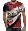 Заказать мужскую футболку в Москве. Футболка с полной запечаткой (мужская) Rambo: First Blood от balden - готовые дизайны и нанесение принтов.