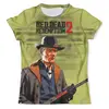 Заказать мужскую футболку в Москве. Футболка с полной запечаткой (мужская)  Red Dead Redemption 2  от ПРИНТЫ ПЕЧАТЬ  - готовые дизайны и нанесение принтов.