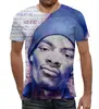 Заказать мужскую футболку в Москве. Футболка с полной запечаткой (мужская) Snoop Dogg от aleks_say - готовые дизайны и нанесение принтов.