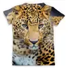 Заказать мужскую футболку в Москве. Футболка с полной запечаткой (мужская) Леопард от weeert - готовые дизайны и нанесение принтов.