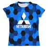Заказать мужскую футболку в Москве. Футболка с полной запечаткой (мужская) Mitsubishi от THE_NISE  - готовые дизайны и нанесение принтов.