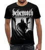 Заказать мужскую футболку в Москве. Футболка с полной запечаткой (мужская) Behemoth от geekbox - готовые дизайны и нанесение принтов.