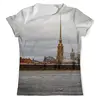 Заказать мужскую футболку в Москве. Футболка с полной запечаткой (мужская) Город от NataKoch  - готовые дизайны и нанесение принтов.