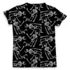 Заказать мужскую футболку в Москве. Футболка с полной запечаткой (мужская) Скелетоны (1) от T-shirt print  - готовые дизайны и нанесение принтов.