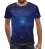Заказать мужскую футболку в Москве. Футболка с полной запечаткой (мужская) Звёздное Небо от Nalivaev - готовые дизайны и нанесение принтов.