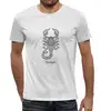 Заказать мужскую футболку в Москве. Футболка с полной запечаткой (мужская) Скорпион от THE_NISE  - готовые дизайны и нанесение принтов.