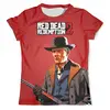 Заказать мужскую футболку в Москве. Футболка с полной запечаткой (мужская)  Red Dead Redemption 2    от ПРИНТЫ ПЕЧАТЬ  - готовые дизайны и нанесение принтов.
