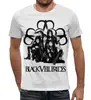 Заказать мужскую футболку в Москве. Футболка с полной запечаткой (мужская) Black Veil Brides от geekbox - готовые дизайны и нанесение принтов.