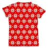 Заказать мужскую футболку в Москве. Футболка с полной запечаткой (мужская) Красно-белый узор от THE_NISE  - готовые дизайны и нанесение принтов.