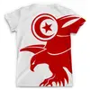 Заказать мужскую футболку в Москве. Футболка с полной запечаткой (мужская) Сборная Туниса от geekbox - готовые дизайны и нанесение принтов.