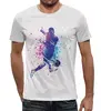 Заказать мужскую футболку в Москве. Футболка с полной запечаткой (мужская) Футбол от THE_NISE  - готовые дизайны и нанесение принтов.