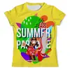 Заказать мужскую футболку в Москве. Футболка с полной запечаткой (мужская) Summer от T-shirt print  - готовые дизайны и нанесение принтов.