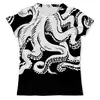 Заказать мужскую футболку в Москве. Футболка с полной запечаткой (мужская) OCTOPUS Black от EXKLUZIV - готовые дизайны и нанесение принтов.