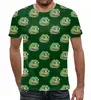 Заказать мужскую футболку в Москве. Футболка с полной запечаткой (мужская) Лягушонок Пепе - Pepe Frog от aaa.kus28@gmail.com - готовые дизайны и нанесение принтов.