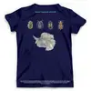 Заказать мужскую футболку в Москве. Футболка с полной запечаткой (мужская) Antarctic Beetles # 1 от hagehog - готовые дизайны и нанесение принтов.