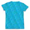 Заказать мужскую футболку в Москве. Футболка с полной запечаткой (мужская) Голубой узор от valezar - готовые дизайны и нанесение принтов.