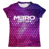 Заказать мужскую футболку в Москве. Футболка с полной запечаткой (мужская) Metro от THE_NISE  - готовые дизайны и нанесение принтов.